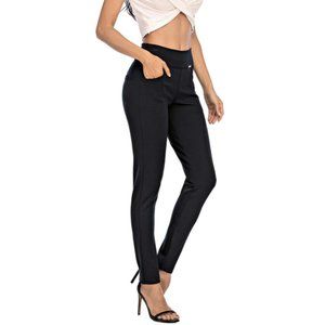 Dress Pants for Women Comfort Stretch Slim Fit Leg Skinny High Waist Pull on Pa